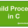 Build Process in C from source Code to Executable