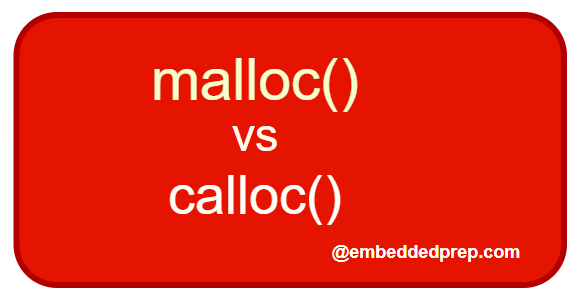 Dynamic Memory Allocation malloc() vs calloc()