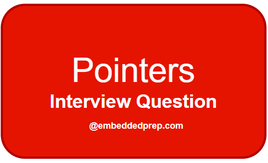 Pointers Interview Question on C and C++