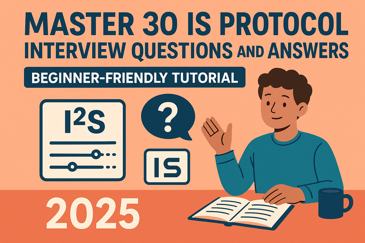 Master 30 I²S Protocol Interview Questions and Answers Beginner Fredinly Tutorial 2025