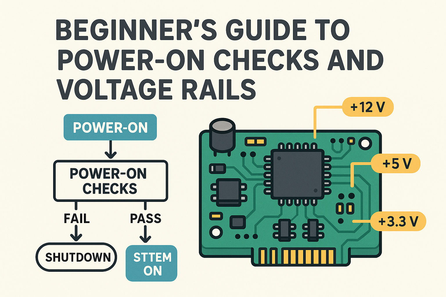 Master Power-On Checks and Voltage Rails Beginner’s Guide 2025