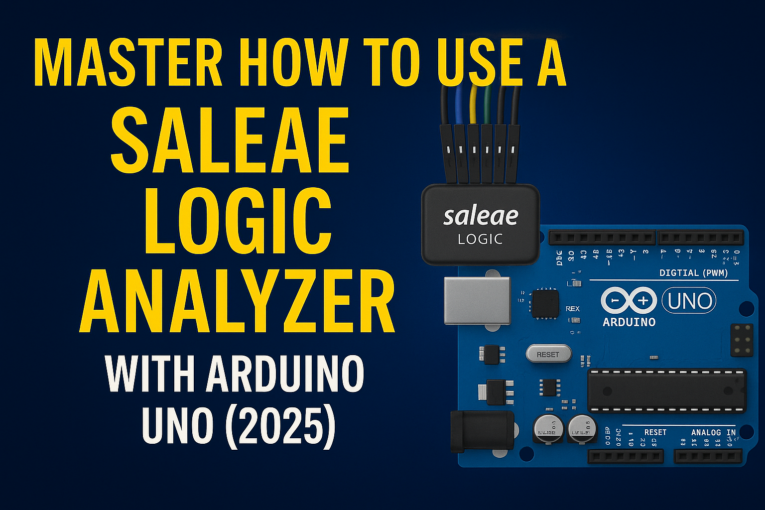 How to Use a Saleae Logic Analyzer