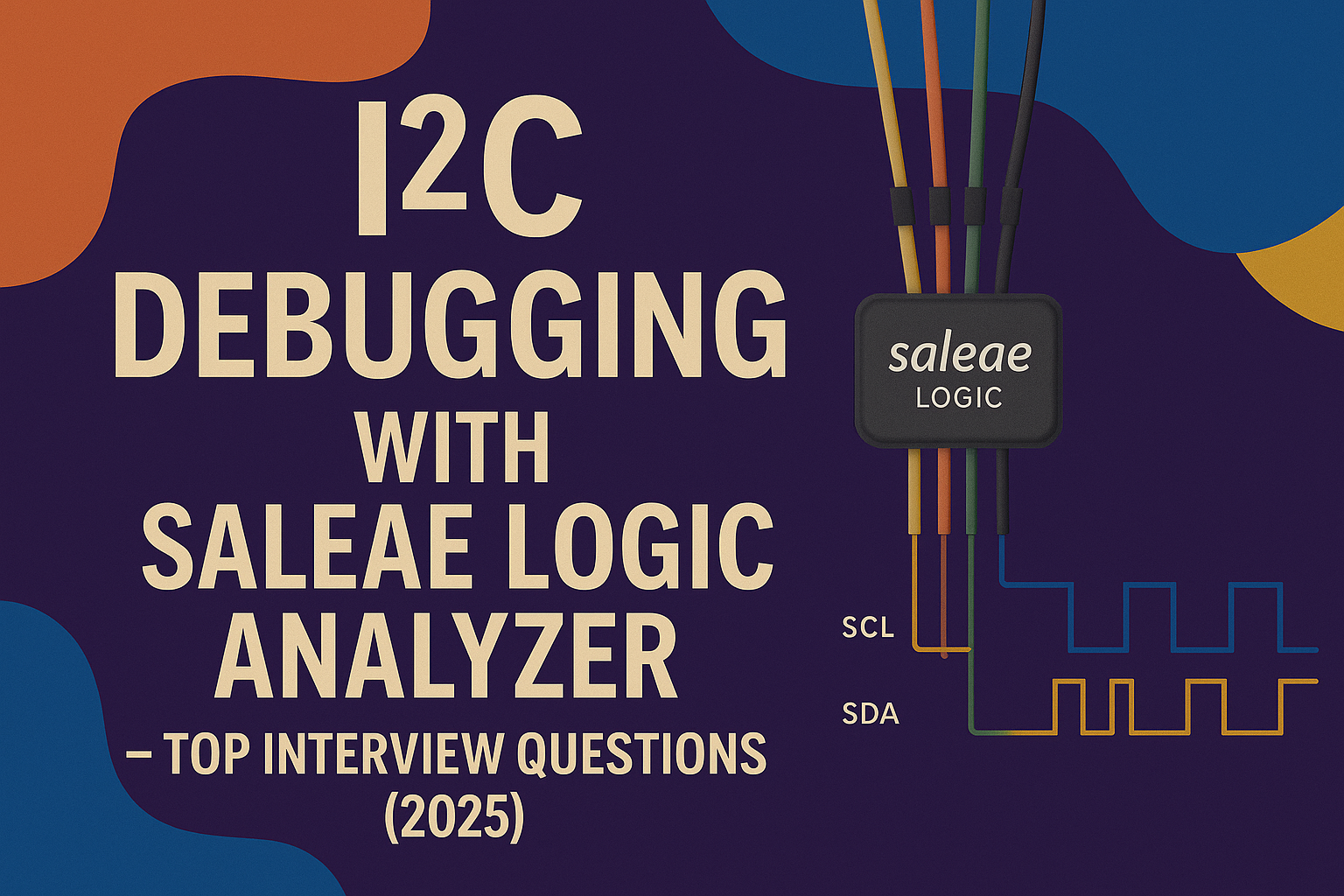 I²C Debugging with Saleae Logic Analyzer