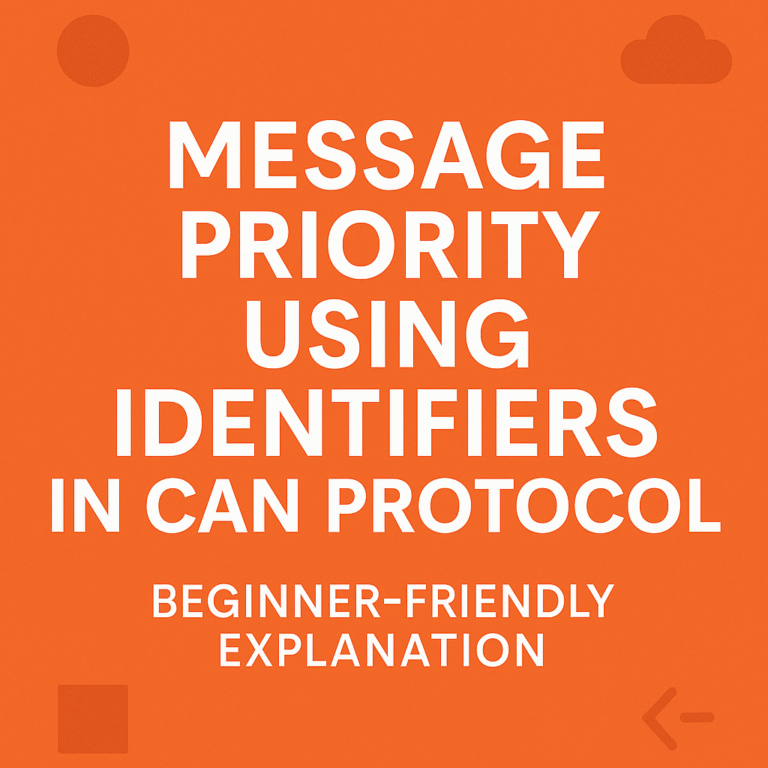 Message Priority Using Identifiers in CAN Protocol | Master CAN ...