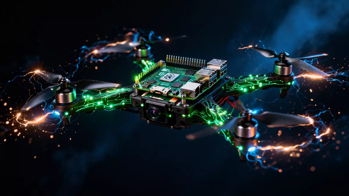 Raspberry Pi Powered Drone