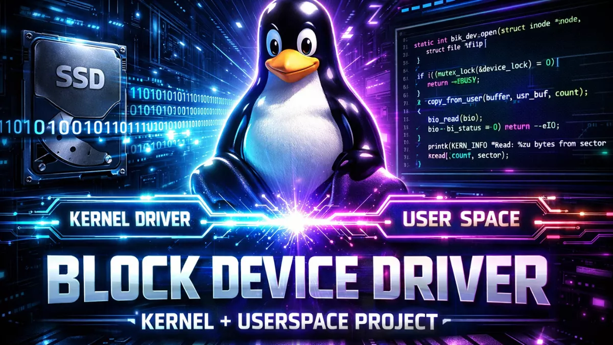 Linux Block Device Driver Project