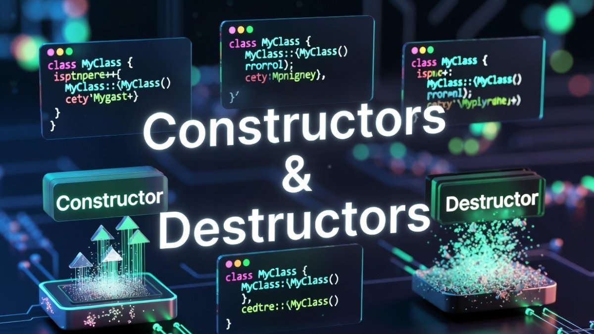 C++ Constructors and Destructors