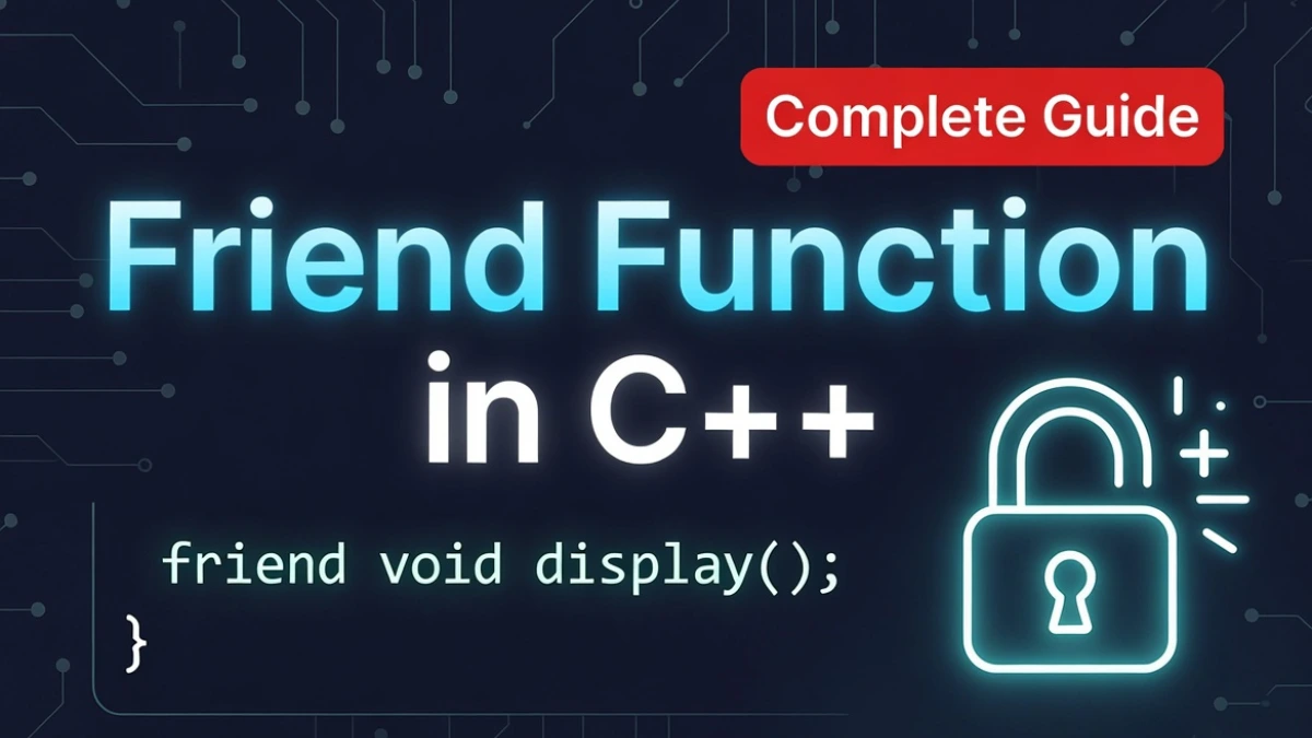 What is Friend Function in C++