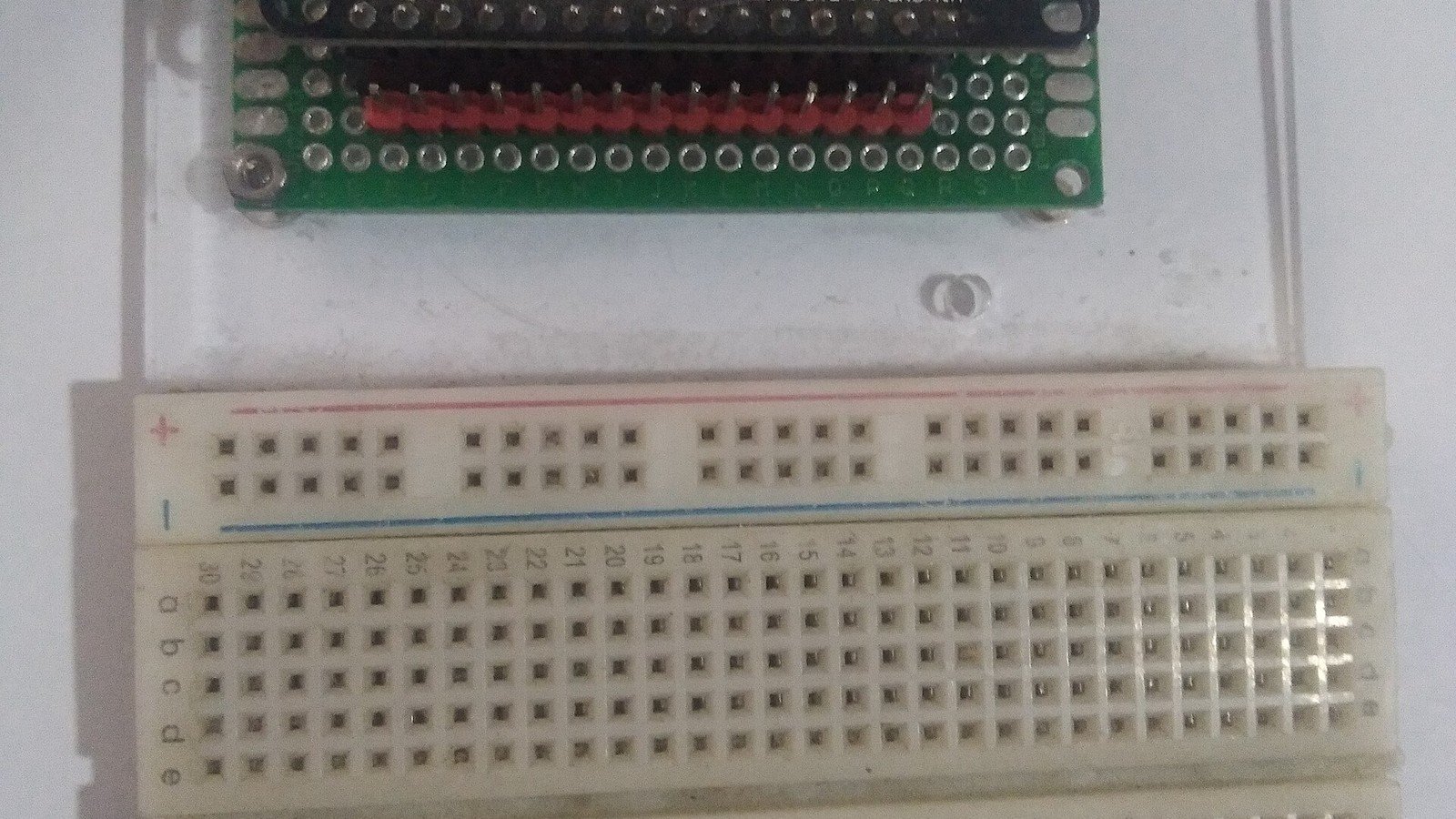 ESP32 development board with USB connector and GPIO headers; illustrative, not an ESP32-C5 board.