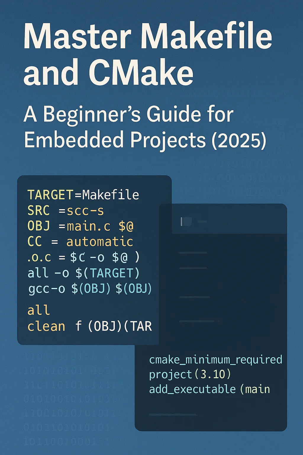 Master Makefile and CMake | A Beginner’s Guide for Embedded Projects (2025)