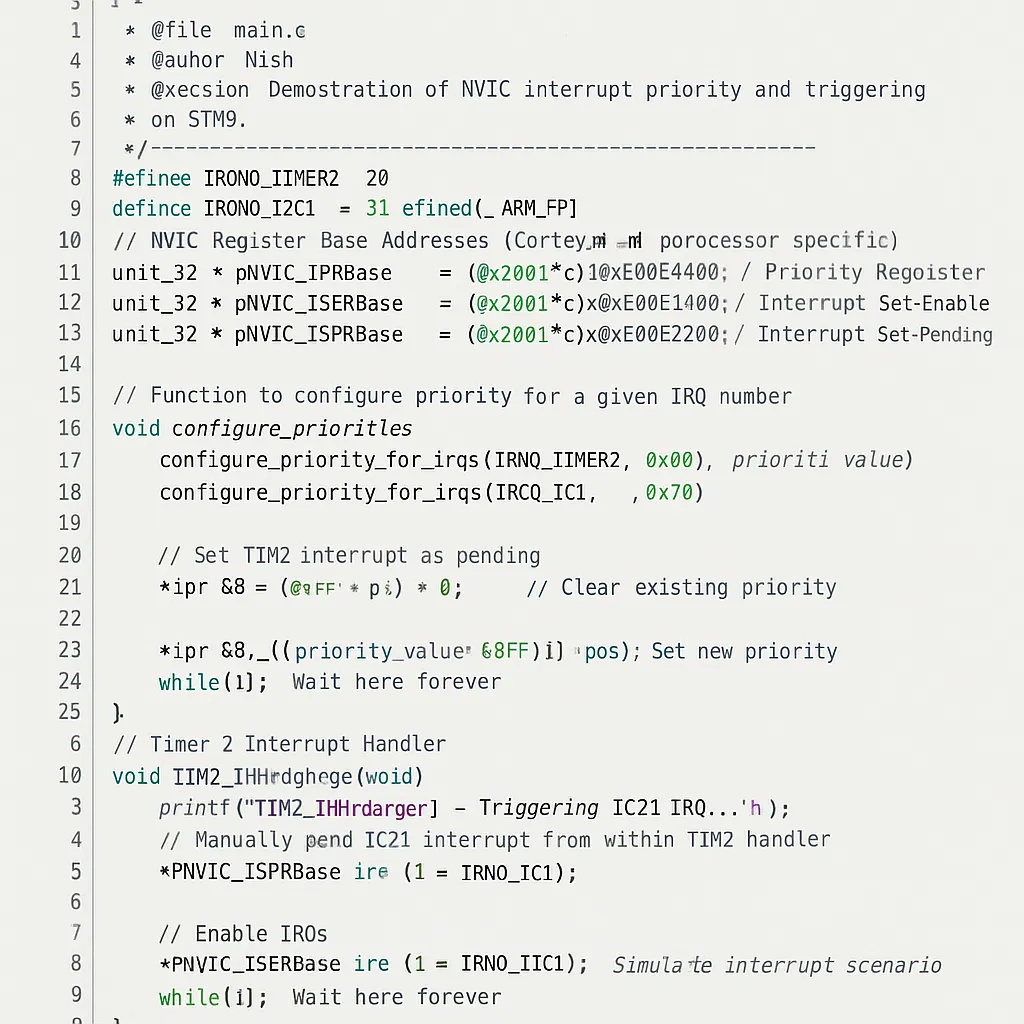 Master ARM Cortex-M4 Interrupt Handling (2025)