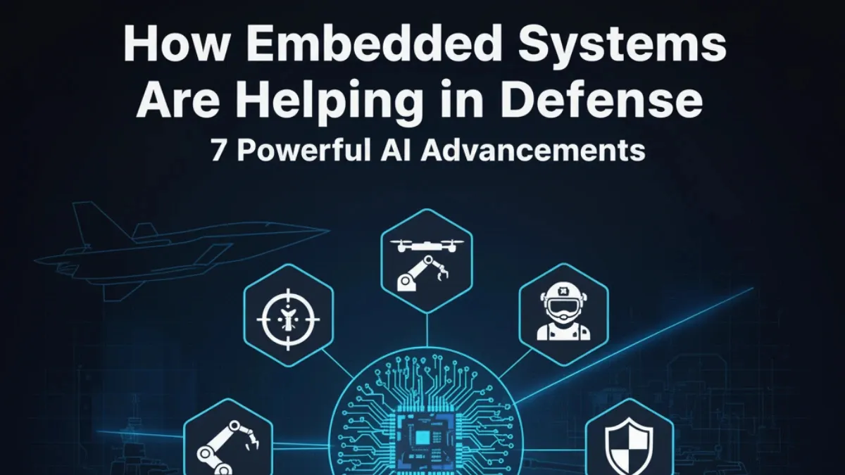 How Embedded Systems Are Helping in Defense