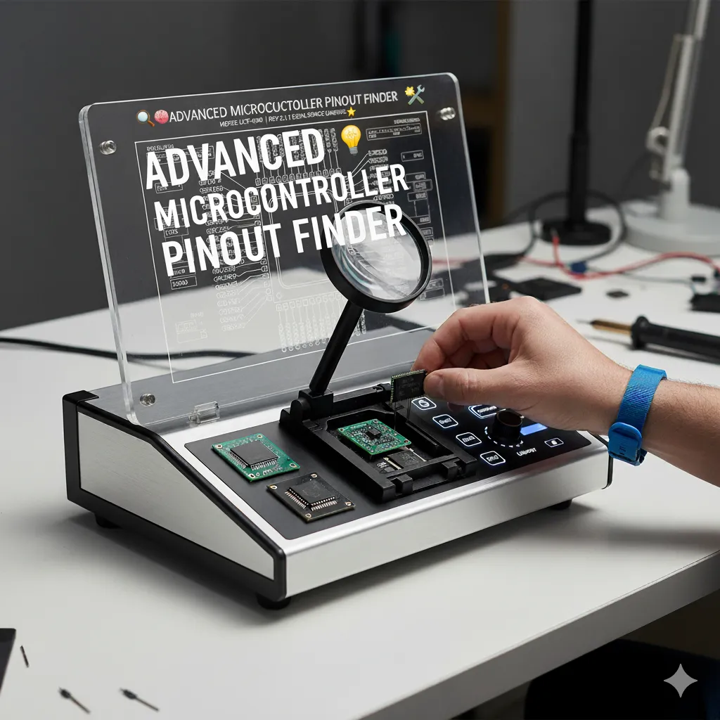 Advanced Microcontroller Pinout Finder